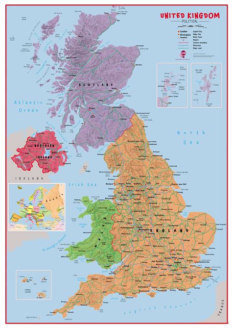 england map pdf